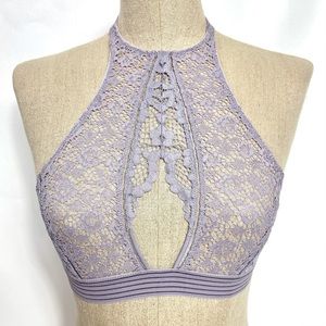 NWT Victoria’s Secret High Neck Halter Bralette XS